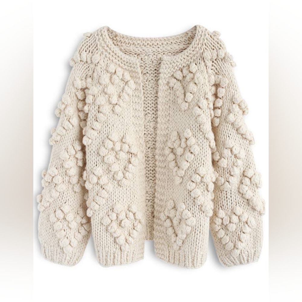 COPY - Chunky open cardigan